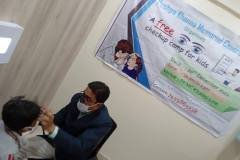Conducted Eye Checkup Camp for Children with Special Need 20th December 2021